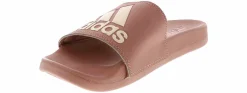 Comfort Sandals|Flat Sandals|ADIDAS Adilette Comfort Clay Women's Athletic Slide Pink