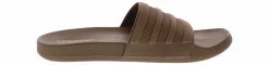 Slides|Comfort Sandals|ADIDAS Adilette Comfort Men’s Athletic Slide Brown