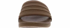 Slides|Comfort Sandals|ADIDAS Adilette Comfort Men’s Athletic Slide Brown