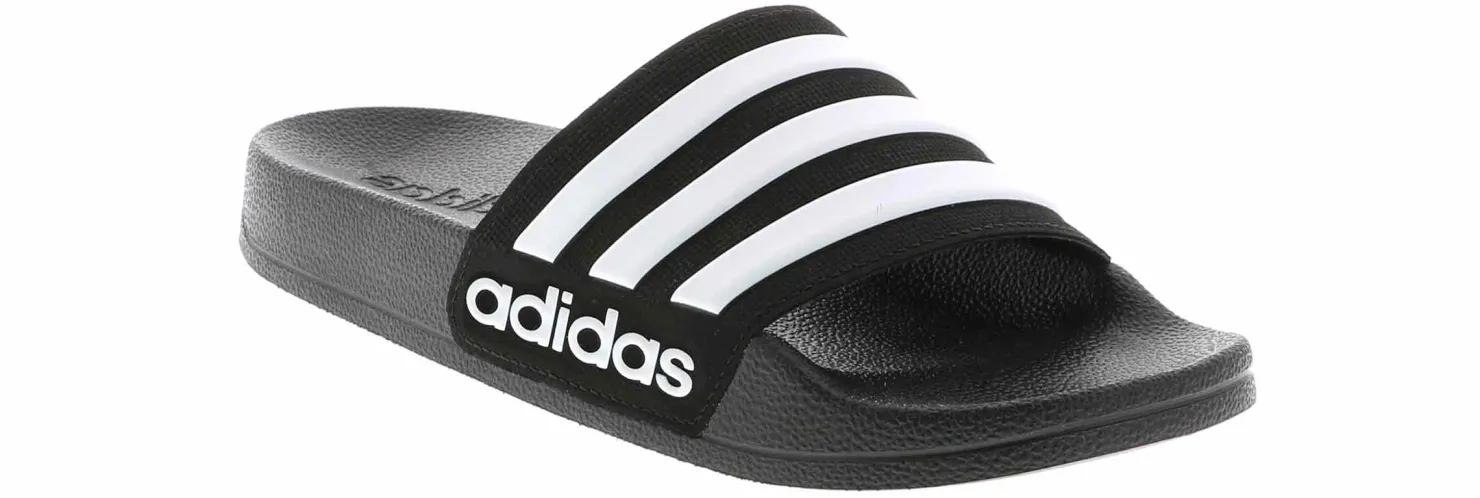 Athletics & Sneakers|Sandals|ADIDAS Adilette Shower Youth Boys' (11-6) Athletic Slide Black