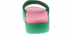 Comfort Sandals|Athletic Slides|ADIDAS Adilette Women's Platform Slide Green
