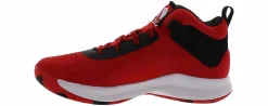 Athletics & Sneakers|ADIDAS Cross Em Up 5 Youth Boys’ (11-7) Wide-Width Mid Top Basketball Shoe Red