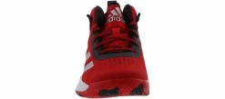 Athletics & Sneakers|ADIDAS Cross Em Up 5 Youth Boys’ (11-7) Wide-Width Mid Top Basketball Shoe Red