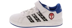 Athletics & Sneakers|ADIDAS Grand Court Spiderman Youth Boys’ (11-3) Athletic Shoe White