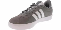 Athleisure & Casual|Sneakers|ADIDAS VL Court 3.0 Men's Athletic Sneaker Grey