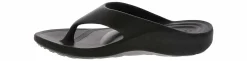 Flip Flops|AETREX Maui Orthotic Flips Men’s Sandal Black