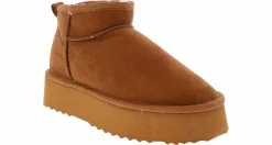 Wide-Width Boots|APRES Akari Women's Wide-Width Platform Boot Brown