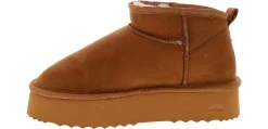 Wide-Width Boots|APRES Akari Women's Wide-Width Platform Boot Brown