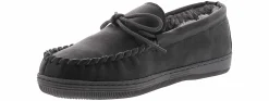 Comfort Shoes|Slippers|APRES Classic Moc Men’s Wide-Width Slipper Grey