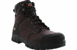 Safety Toe Boots|ARIAT Treadfast Men’s Steel Toe Work Boot Brown