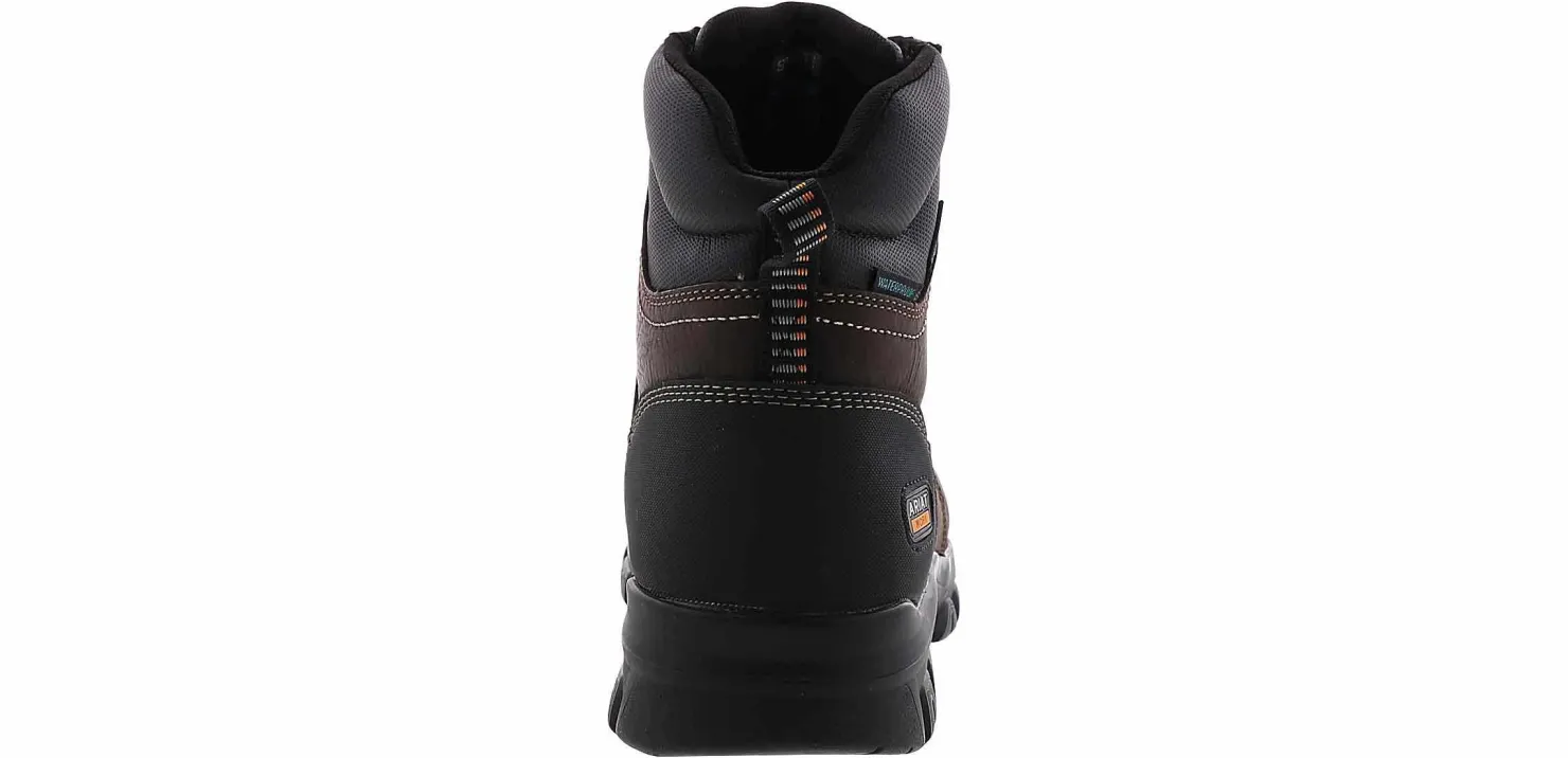 Safety Toe Boots|ARIAT Treadfast Men’s Steel Toe Work Boot Brown