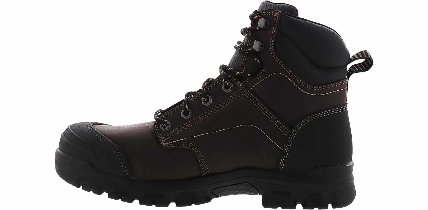 Safety Toe Boots|ARIAT Treadfast Men’s Steel Toe Work Boot Brown