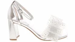 Heeled Sandals|Special Occasion|BAMBOO Everlasting Women's Fashion Heel Silver