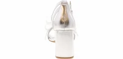 Heeled Sandals|Special Occasion|BAMBOO Everlasting Women's Fashion Heel Silver