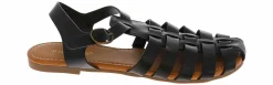 Comfort Sandals|Flat Sandals|BAMBOO Martina Women’s Fashion Sandal Black
