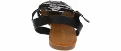 Comfort Sandals|Flat Sandals|BAMBOO Martina Women’s Fashion Sandal Black