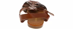 Comfort Sandals|Flat Sandals|BAMBOO Martina Women’s Fashion Sandal Brown