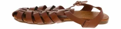 Comfort Sandals|Flat Sandals|BAMBOO Martina Women’s Fashion Sandal Brown
