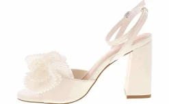 Heeled Sandals|Special Occasion|BAMBOO Nider Women's Fashion Heel White