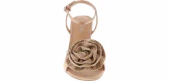 Heeled Sandals|Special Occasion|BAMBOO Nider Women's Fashion Heel Beige