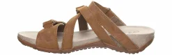 Wedge & Platform Sandals|BEARPAW Acacia Women's Wedge Sandal Brown