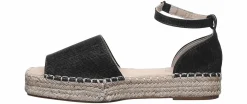 Comfort Sandals|Flat Sandals|BEARPAW Affogato Women’s Sandal Black