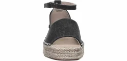 Comfort Sandals|Flat Sandals|BEARPAW Affogato Women’s Sandal Black