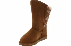 Wide-Width Boots|Tall Boots|BEARPAW Boshie Hickory Women’s Wide-Width Fashion Boot Brown