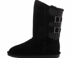 Tall Boots|BEARPAW Boshie Women’s Casual Boot Black
