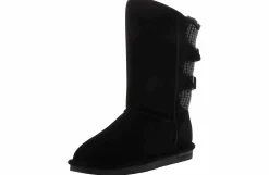 Tall Boots|BEARPAW Boshie Women’s Casual Boot Black