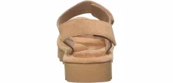 Comfort Sandals|Wedge & Platform Sandals|BEARPAW Crest Women’s Flatform Sandal Brown