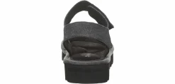 Comfort Sandals|Wedge & Platform Sandals|BEARPAW Crest Women’s Flatform Sandal Black