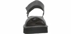 Comfort Sandals|Wedge & Platform Sandals|BEARPAW Crest Women’s Flatform Sandal Black