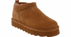 Short Boots & Booties|Winter Boots|BEARPAW Daphne Hickory Platform Women’s Fashion Boot Brown