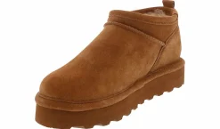 Short Boots & Booties|Winter Boots|BEARPAW Daphne Hickory Platform Women’s Fashion Boot Brown