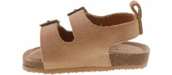 Sandals|SPERRY Bearpaw Glitter Chestnut Infant Girls’ (2-4) Footbed Sandal Brown
