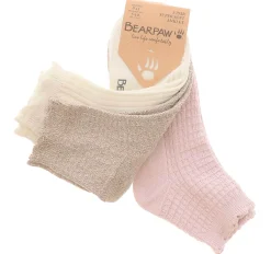 Socks|BEARPAW 3-Pack Super Soft Women's Anklet Socks Multicolor
