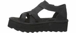 Comfort Sandals|Flat Sandals|BEARPAW Pinnacle Women’s Platform Sandal Black