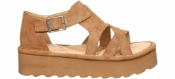 Comfort Sandals|Flat Sandals|BEARPAW Pinnacle Women’s Platform Sandal Brown