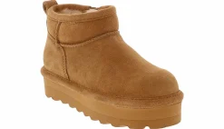 Boots|BEARPAW Retro Shorty Youth Girls’ (11-3) Platform Boot Brown