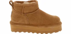 Boots|BEARPAW Retro Shorty Youth Girls’ (11-3) Platform Boot Brown