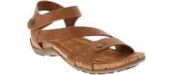 Comfort Sandals|Wedge & Platform Sandals|BEARPAW Solana Hickory Women's Wide-Width Sandal Brown