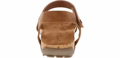 Comfort Sandals|Wedge & Platform Sandals|BEARPAW Solana Hickory Women's Wide-Width Sandal Brown