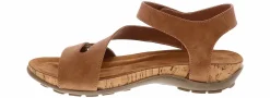 Comfort Sandals|Wedge & Platform Sandals|BEARPAW Solana Hickory Women's Wide-Width Sandal Brown