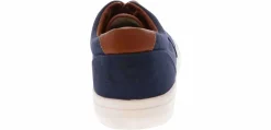 Canvas Shoes|Comfort Shoes|BEVERLY HILLS POLO CLUB Beverly Hills Polo Nate Canvas Men's Casual Shoe Blue