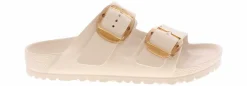 Comfort Sandals|Flat Sandals|BIRKENSTOCK Arizona Big Buckle EVA Women’s Footbed Sandal White