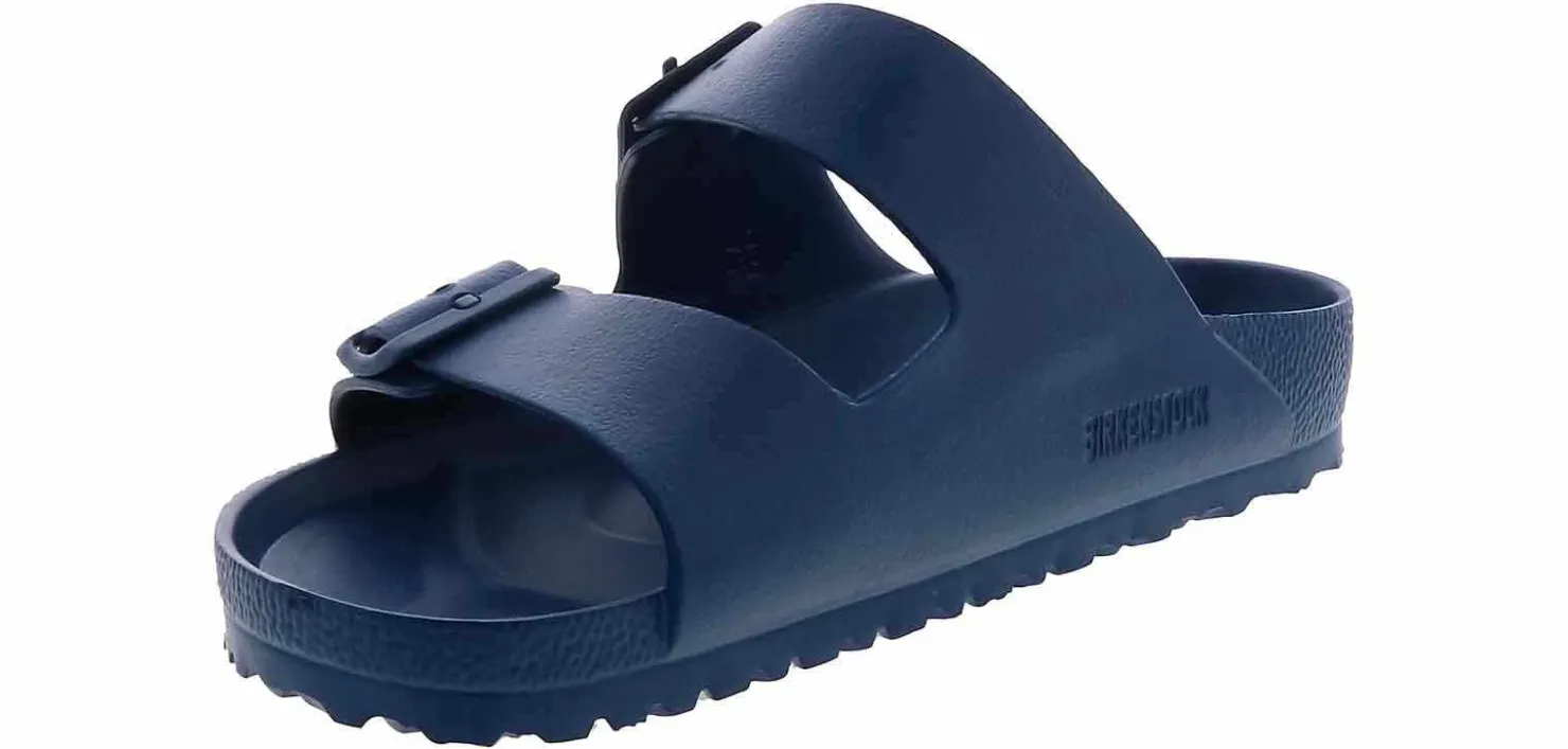 Slides|Comfort Sandals|BIRKENSTOCK Arizona Eva Men’s Casual Sandal Blue