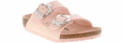 Sandals|BIRKENSTOCK Arizona Youth Girls’ Footbed Sandal Pink