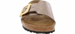 Comfort Sandals|Flat Sandals|BIRKENSTOCK Catalina Lux Graceful Women’s Footbed Sandal Brown