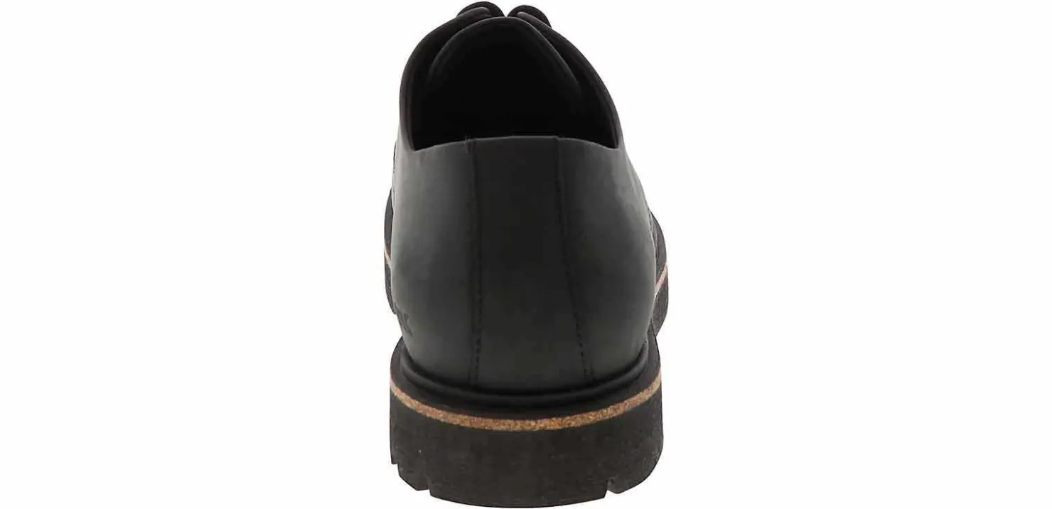 Comfort Shoes|Oxfords & Loafers|BIRKENSTOCK Highwood Low Men's Oxford Shoe Black